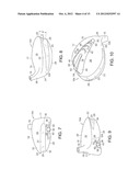 GOLF CLUB ASSEMBLY AND GOLF CLUB WITH AERODYNAMIC FEATURES diagram and image