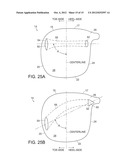 GOLF CLUB ASSEMBLY AND GOLF CLUB WITH AERODYNAMIC FEATURES diagram and image