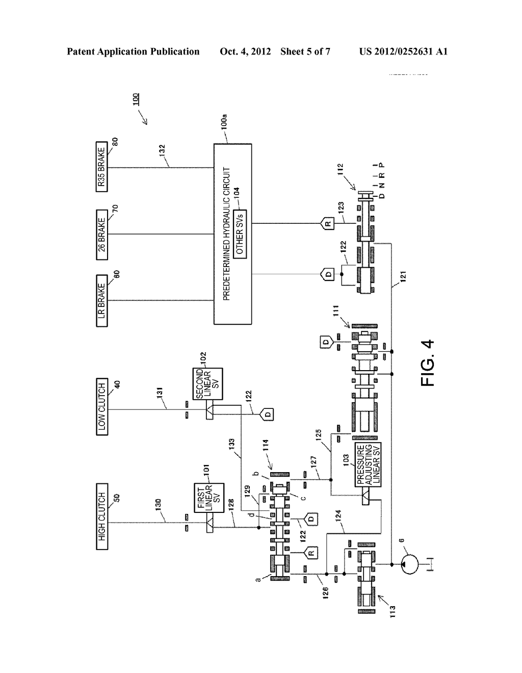 HYDRAULIC CONTROL DEVICE OF AUTOMATIC TRANSMISSION - diagram, schematic, and image 06