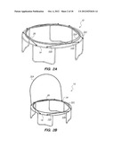 TRAMPOLINE WITH COLLAPSIBLE ENCLOSURE ASSEMBLY diagram and image