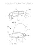 TRAMPOLINE WITH COLLAPSIBLE ENCLOSURE ASSEMBLY diagram and image