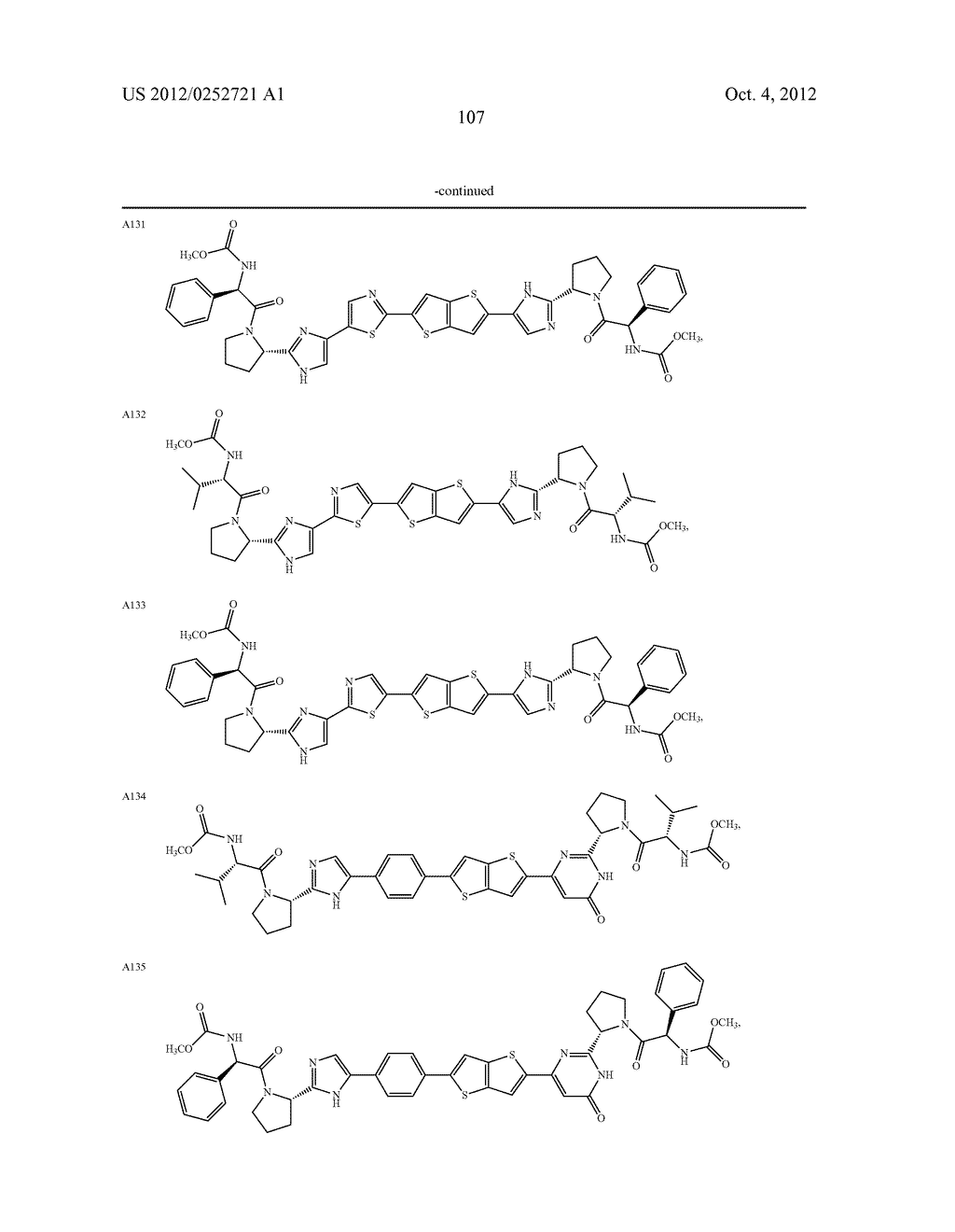 METHODS FOR TREATING DRUG-RESISTANT HEPATITIS C VIRUS INFECTION WITH A     5,5-FUSED ARYLENE OR HETEROARYLENE HEPATITIS C VIRUS INHIBITOR - diagram, schematic, and image 108