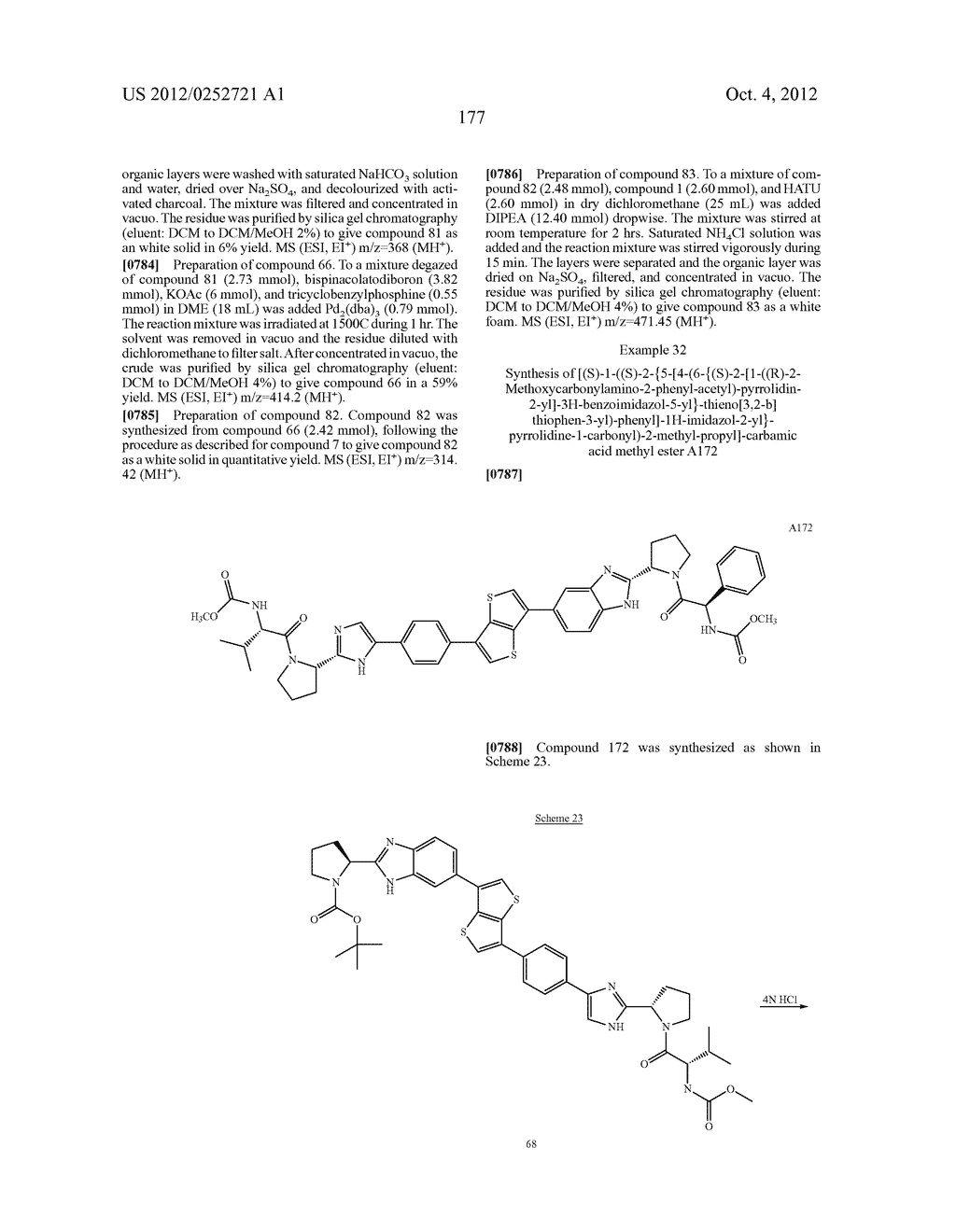 METHODS FOR TREATING DRUG-RESISTANT HEPATITIS C VIRUS INFECTION WITH A     5,5-FUSED ARYLENE OR HETEROARYLENE HEPATITIS C VIRUS INHIBITOR - diagram, schematic, and image 178
