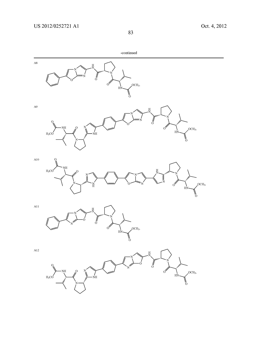 METHODS FOR TREATING DRUG-RESISTANT HEPATITIS C VIRUS INFECTION WITH A     5,5-FUSED ARYLENE OR HETEROARYLENE HEPATITIS C VIRUS INHIBITOR - diagram, schematic, and image 84