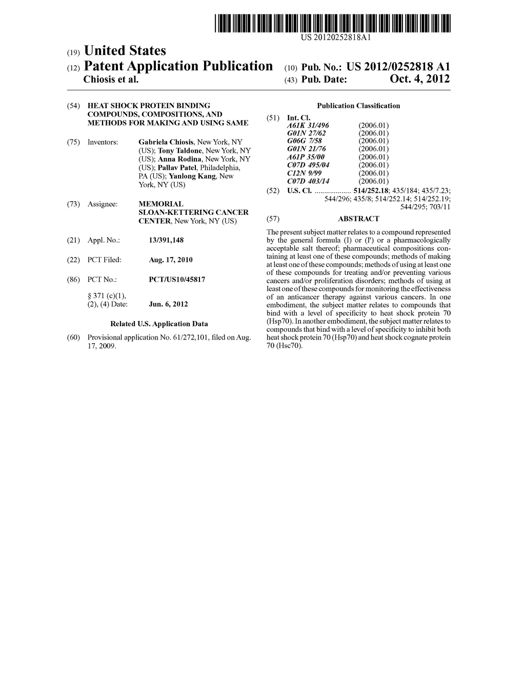 HEAT SHOCK PROTEIN BINDING COMPOUNDS, COMPOSITIONS, AND METHODS FOR MAKING     AND USING SAME - diagram, schematic, and image 01