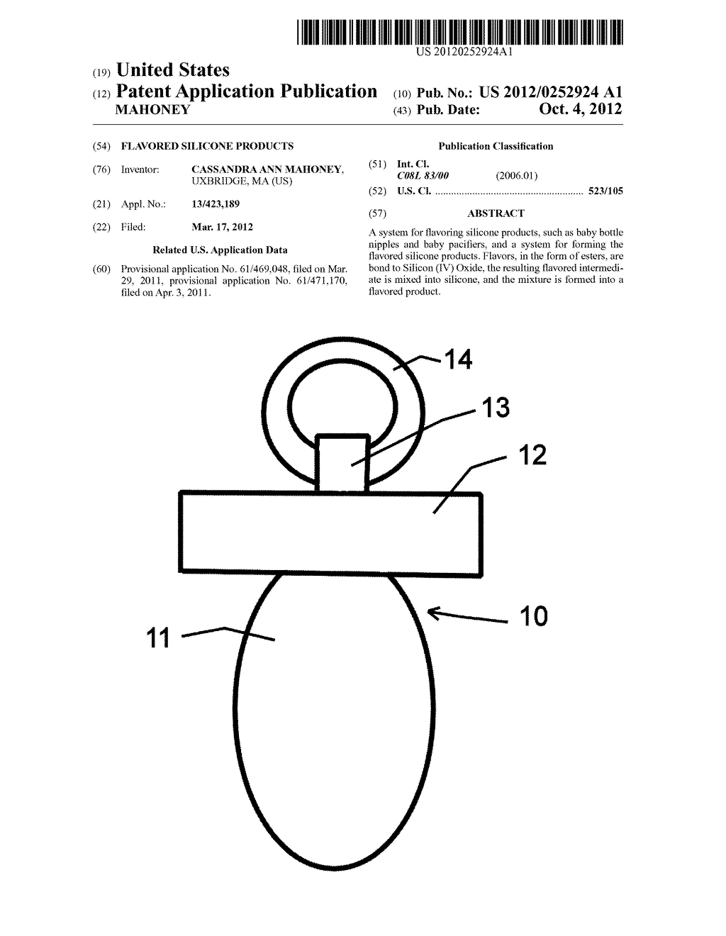 FLAVORED SILICONE PRODUCTS - diagram, schematic, and image 01