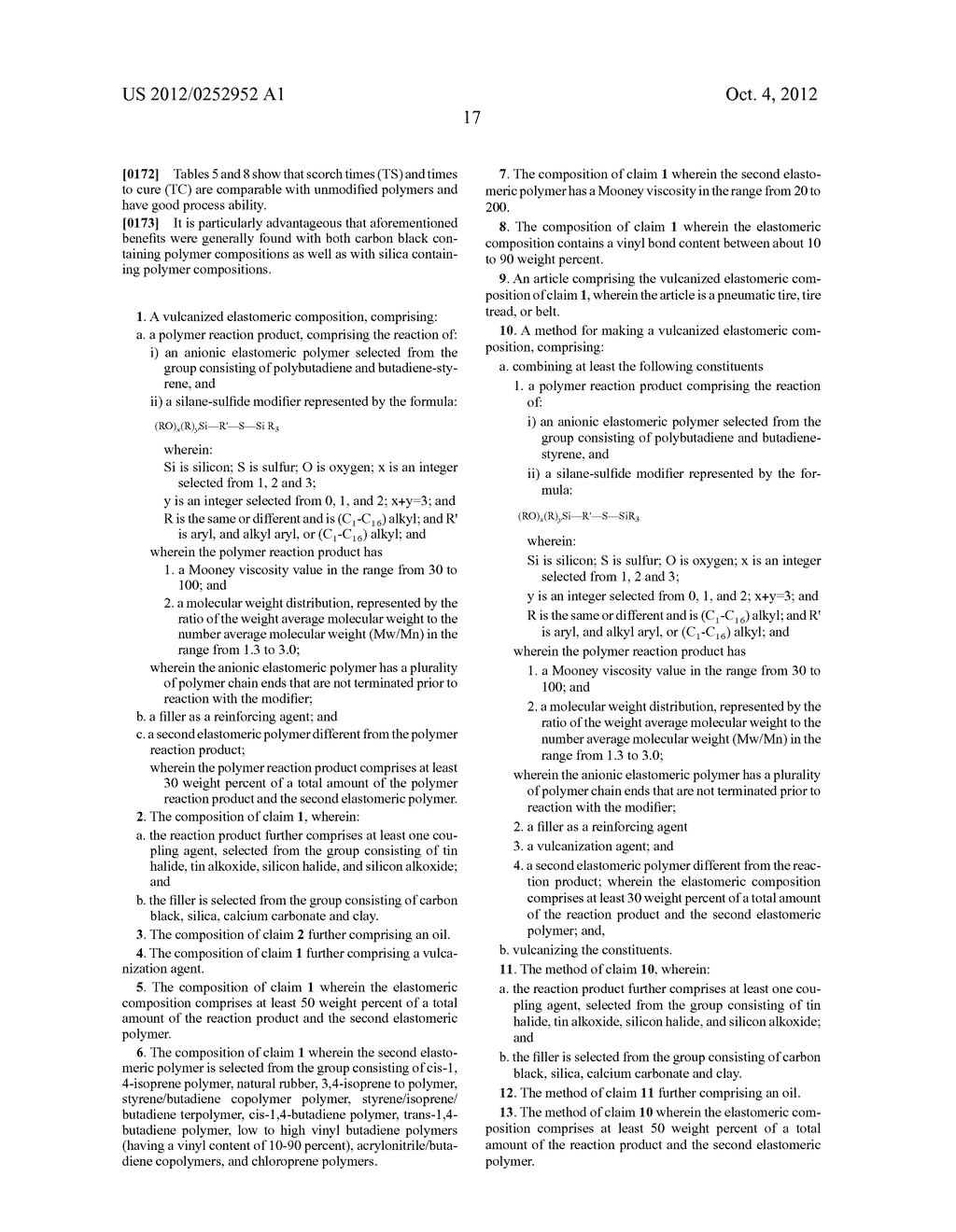 Vulcanized Elastomeric Compositions - diagram, schematic, and image 18