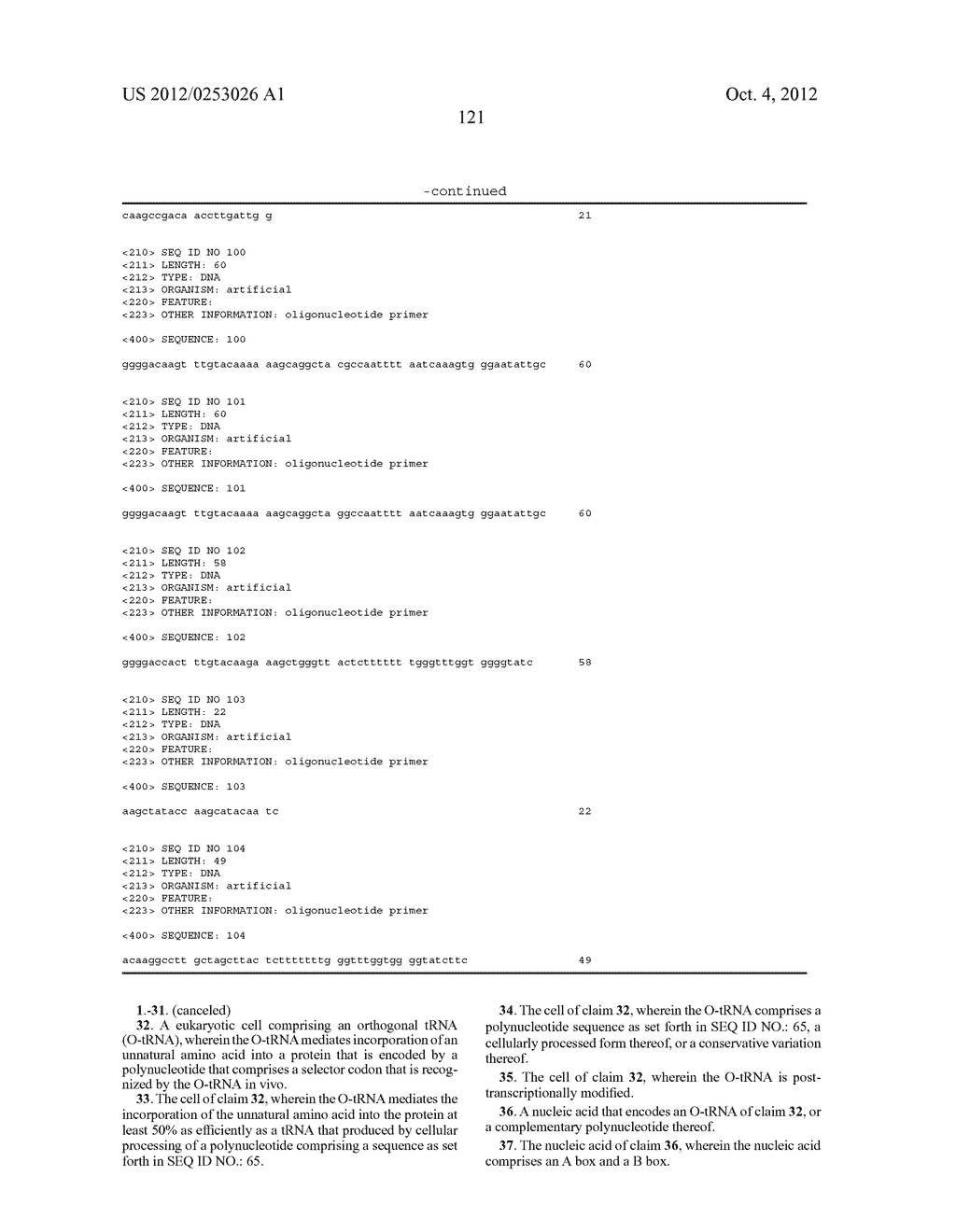 Expanding the Eukaryotic Genetic Code - diagram, schematic, and image 150