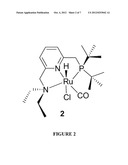 USE OF RUTHENIUM COMPLEXES FOR FORMATION AND/OR HYDROGENATION OF AMIDES     AND RELATED CARBOXYLIC ACID DERIVATIVES diagram and image