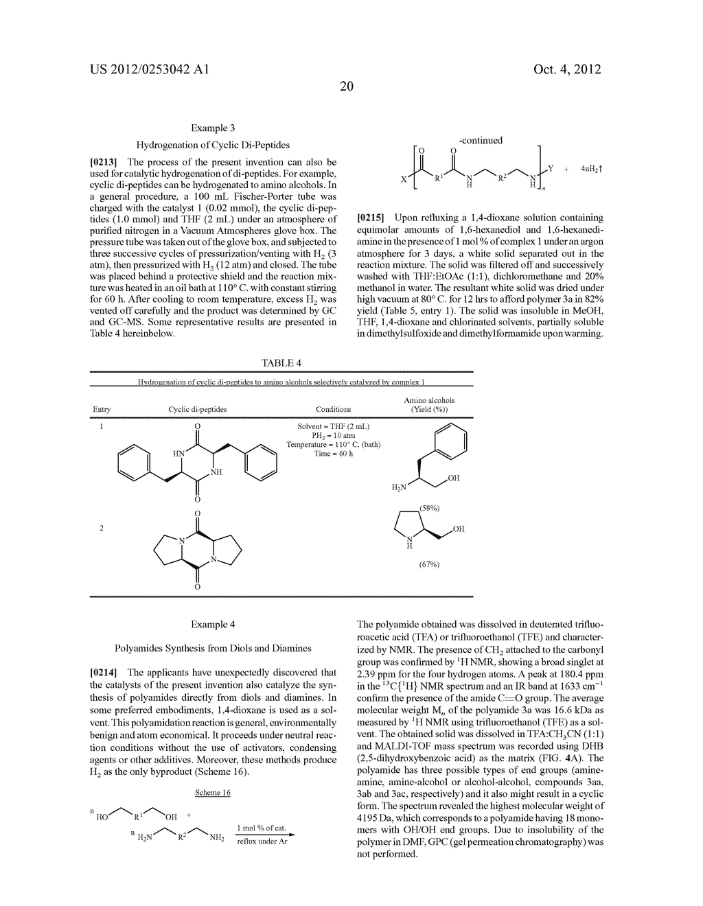 USE OF RUTHENIUM COMPLEXES FOR FORMATION AND/OR HYDROGENATION OF AMIDES     AND RELATED CARBOXYLIC ACID DERIVATIVES - diagram, schematic, and image 28