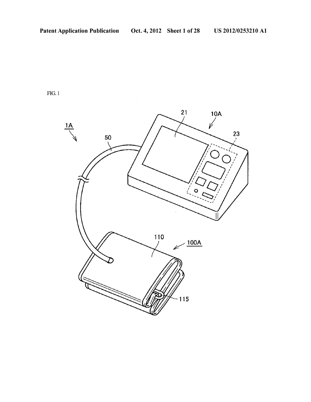 Cuff of Sphygmomanometer - diagram, schematic, and image 02