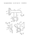 Therapeutic device and method for scar tissue therapy having intermediate     and opposed heads diagram and image