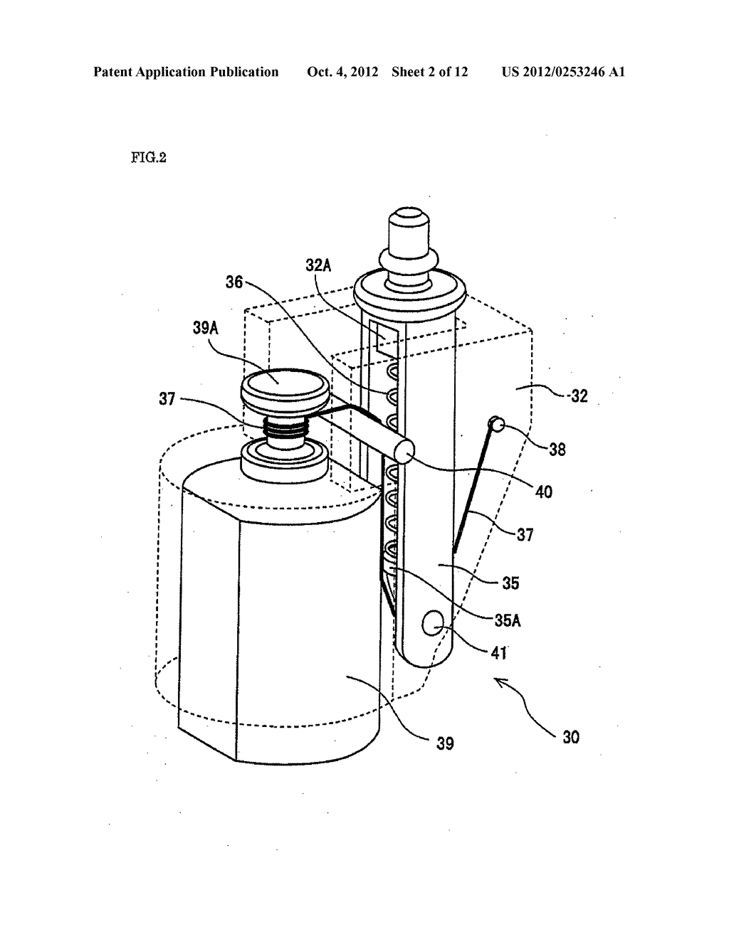 TAPPING DEVICE FOR PRODUCING BEAUTIFUL SKIN - diagram, schematic, and image 03
