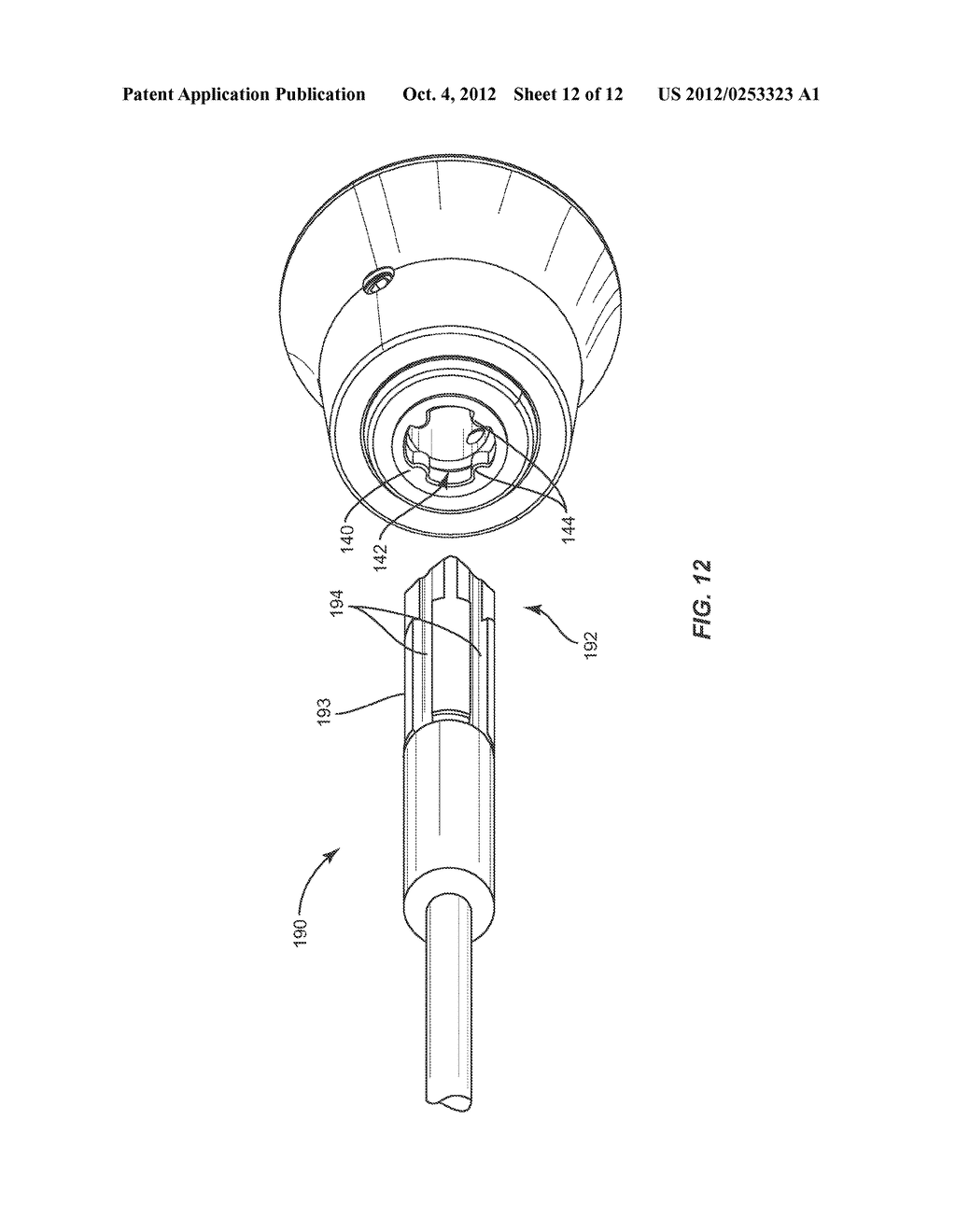 ROTATIONALLY DRIVEN SURGICAL TOOL ASSEMBLY AND METHOD - diagram, schematic, and image 13