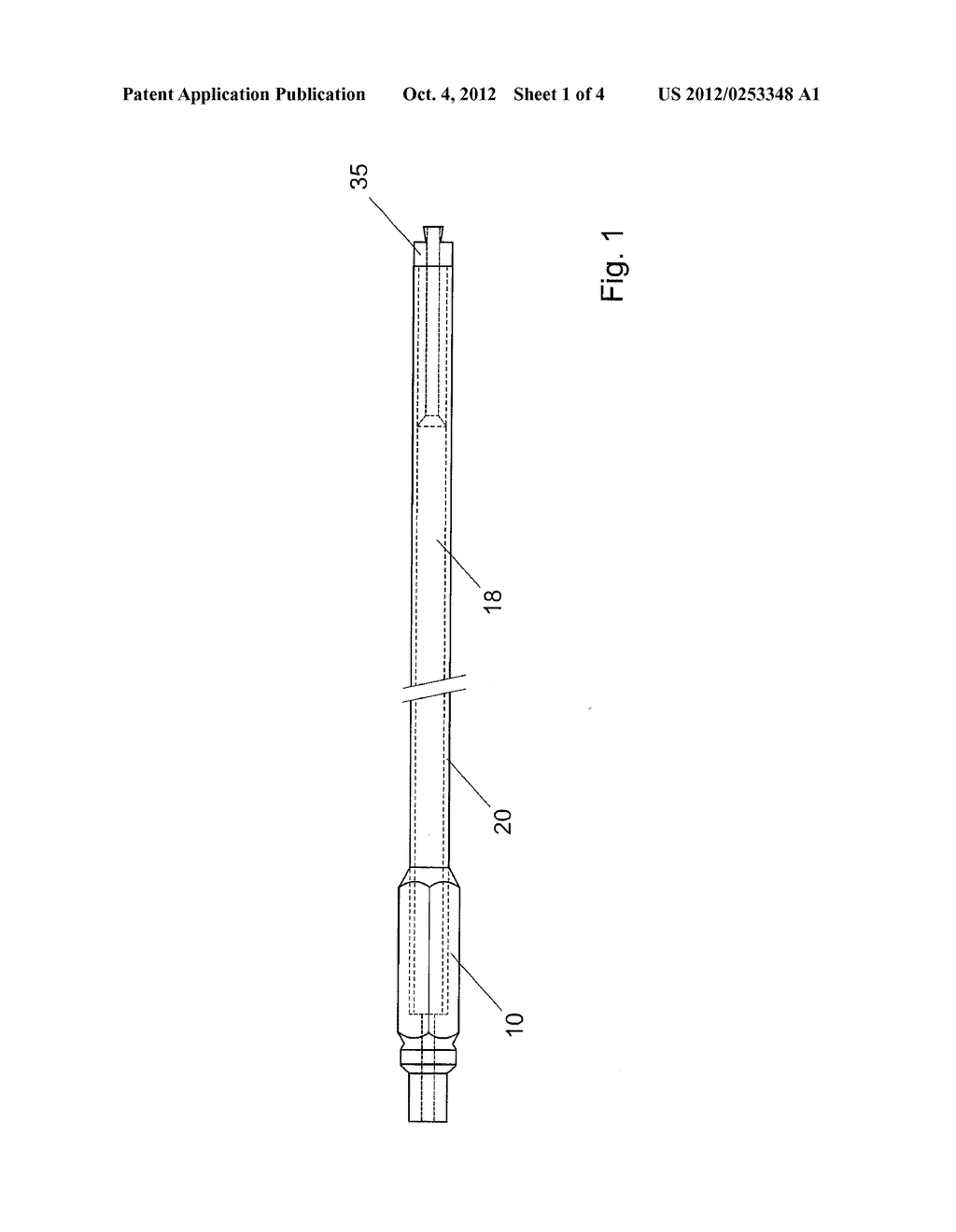 DRIVE SHAFT FOR A SURGICAL REAMER - diagram, schematic, and image 02