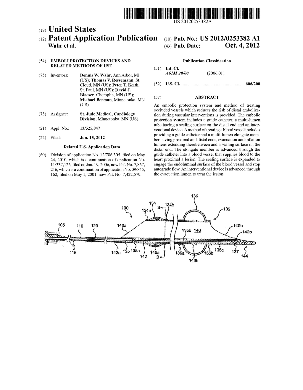 EMBOLI PROTECTION DEVICES AND RELATED METHODS OF USE - diagram, schematic, and image 01