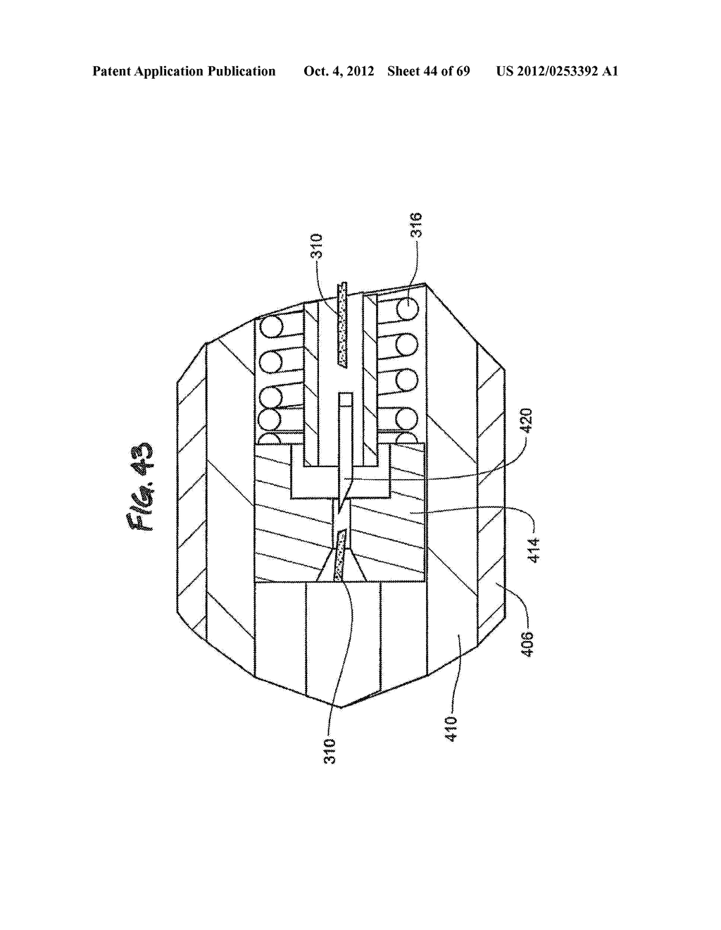 METHOD AND APPARATUS FOR THE TREATMENT OF TISSUE - diagram, schematic, and image 45