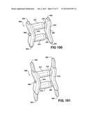 TWO PIECE SPINAL JACK INCORPORATING VARYING MECHANICAL AND FLUIDIC LIFT     MECHANISMS FOR ESTABLISHING A DESIRED SPACING BETWEEN SUCCEEDING     VERTEBRAE diagram and image