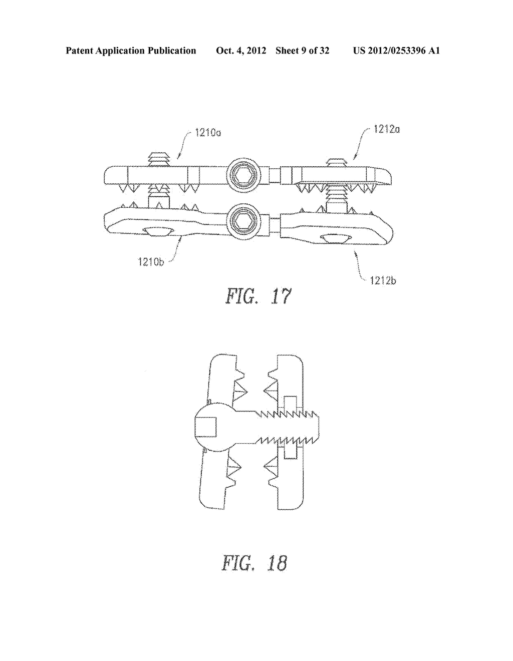 SPINOUS PROCESS DEVICE AND METHOD OF USE - diagram, schematic, and image 10