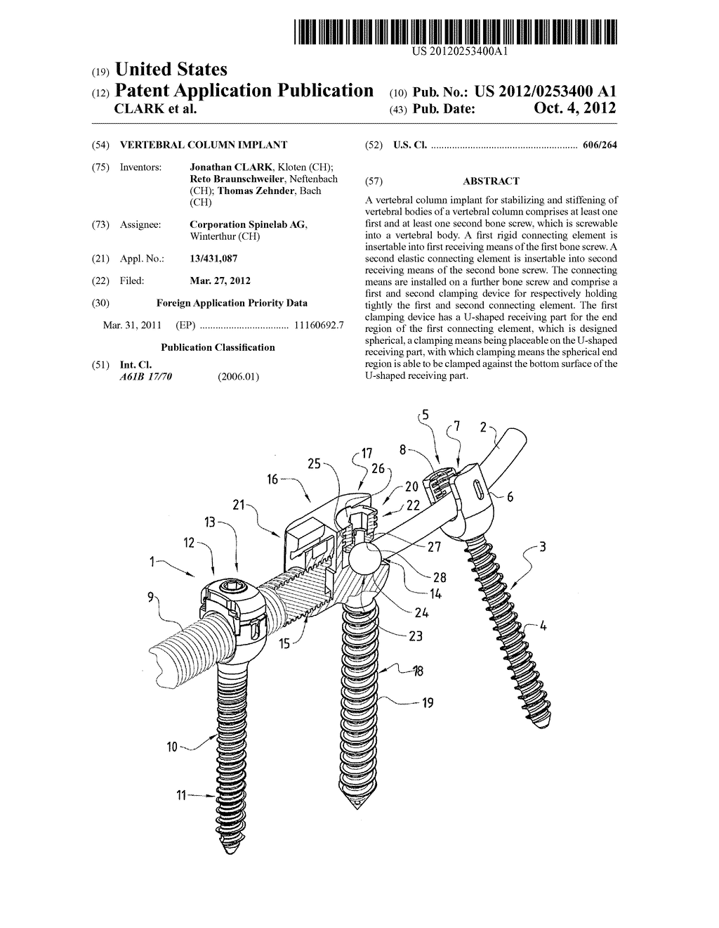 VERTEBRAL COLUMN IMPLANT - diagram, schematic, and image 01