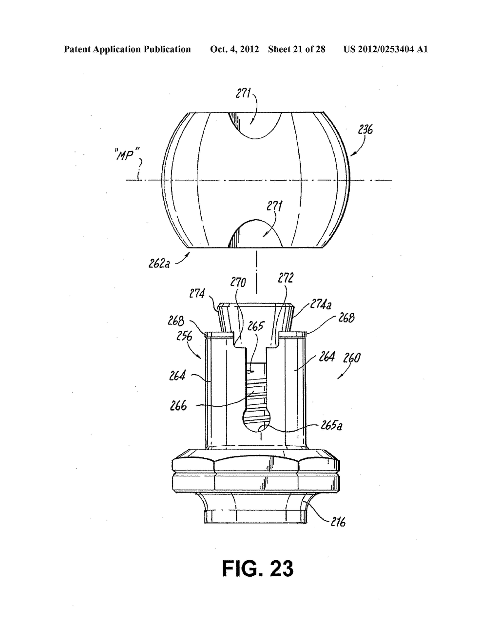 Method for stabilizing a spinal segment - diagram, schematic, and image 22