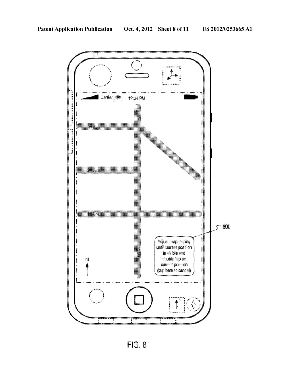 Adaptive Mobile Device Navigation - diagram, schematic, and image 09