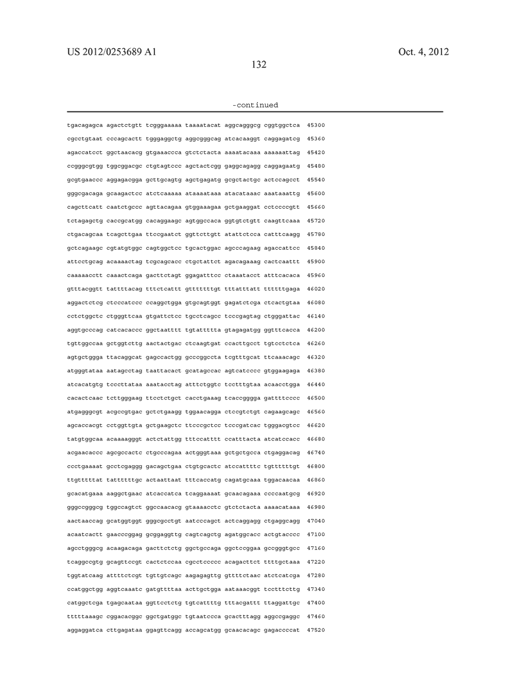 AB INITIO GENERATION OF SINGLE COPY GENOMIC PROBES - diagram, schematic, and image 135