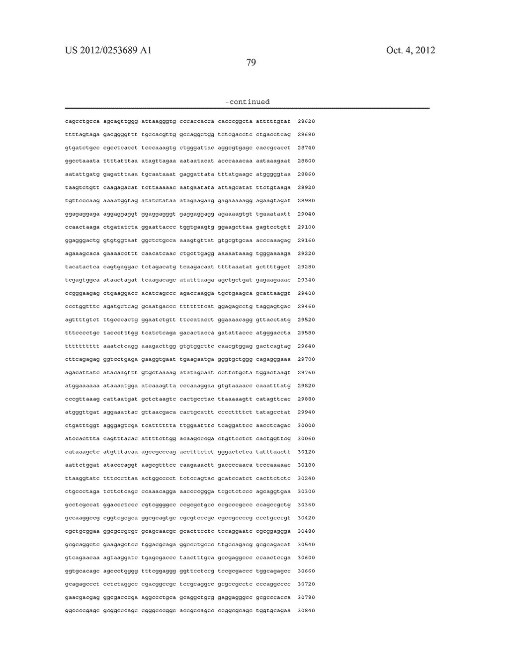 AB INITIO GENERATION OF SINGLE COPY GENOMIC PROBES - diagram, schematic, and image 82