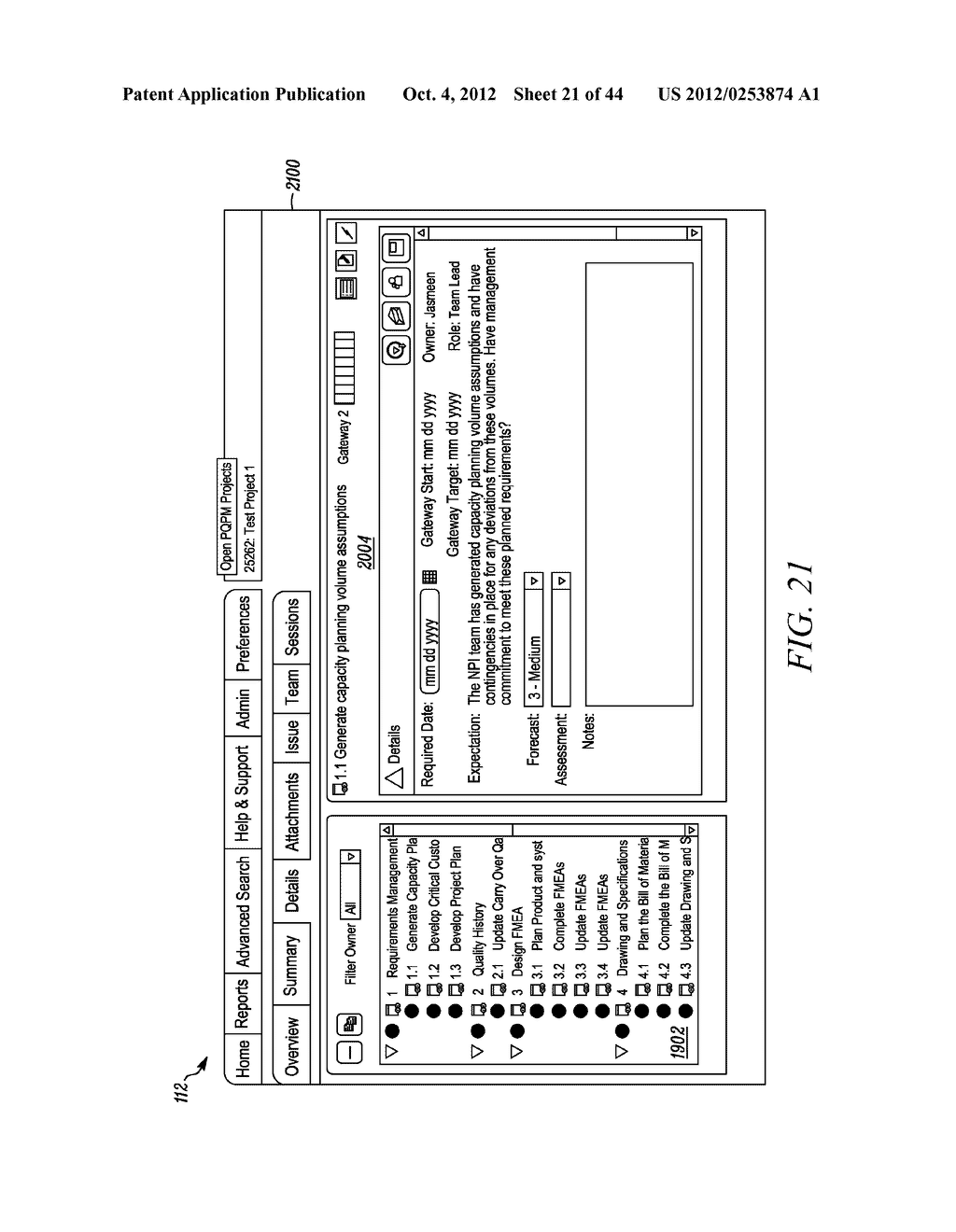 GRAPHICAL USER INTERFACE FOR PRODUCT QUALITY PLANNING AND MANAGEMENT - diagram, schematic, and image 22