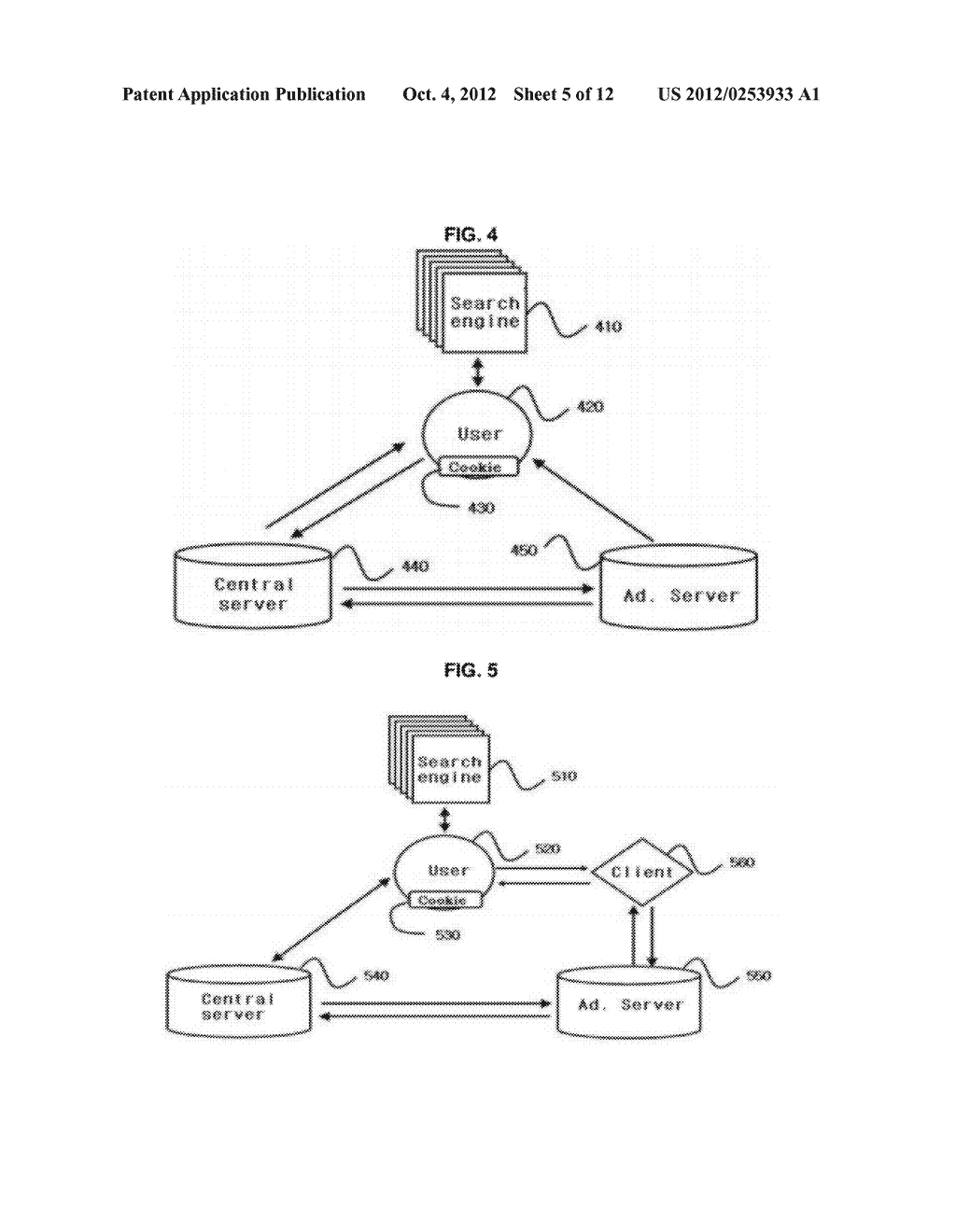 METHOD OF INTRODUCING ADVERTISEMENTS AND PROVIDING THE ADVERTISEMENTS BY     USING ACCESS INTENTIONS OF INTERNET USERS AND A SYSTEM THEREOF - diagram, schematic, and image 06
