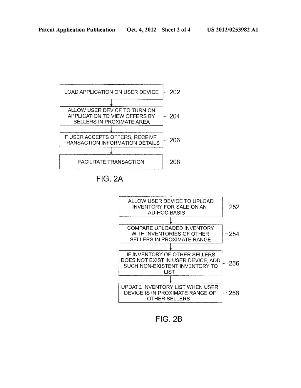 TRANSACTIONS VIA A USER DEVICE IN THE PROXIMITY OF A SELLER - diagram, schematic, and image 03