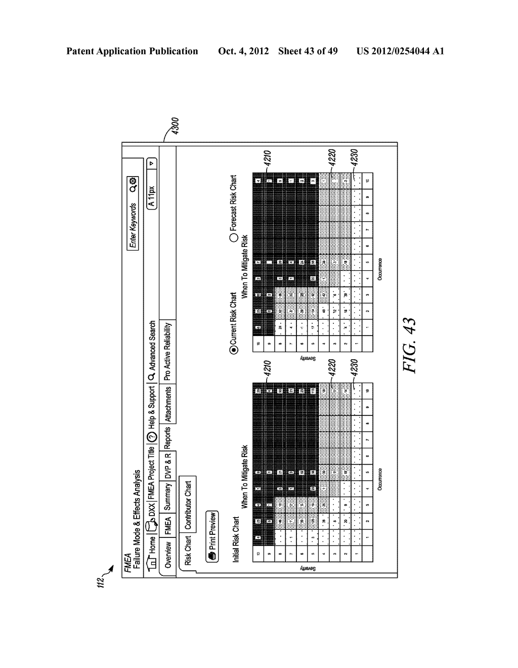 GRAPHICAL USER INTERFACE FOR FAILURE MODE AND EFFECT ANALYSIS - diagram, schematic, and image 44