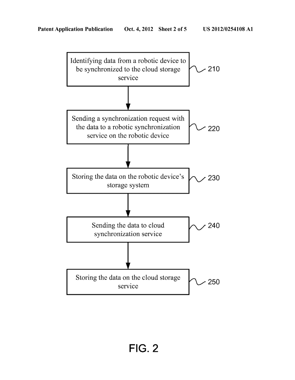 Synchronization Of Data For A Robotic Device - diagram, schematic, and image 03