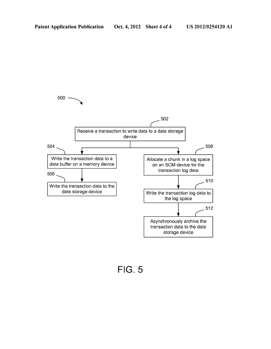 LOGGING SYSTEM USING PERSISTENT MEMORY - diagram, schematic, and image 05