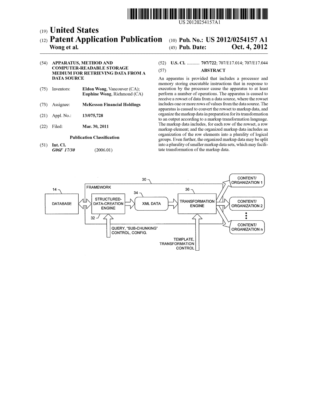 APPARATUS, METHOD AND COMPUTER-READABLE STORAGE MEDIUM FOR RETRIEVING DATA     FROM A DATA SOURCE - diagram, schematic, and image 01