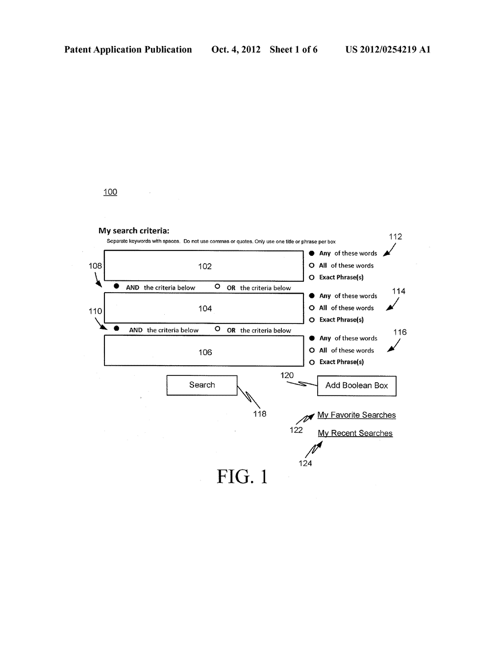 BOOLEAN SEARCH QUERY SYSTEM, METHOD AND COMPUTER READABLE MEDIA - diagram, schematic, and image 02