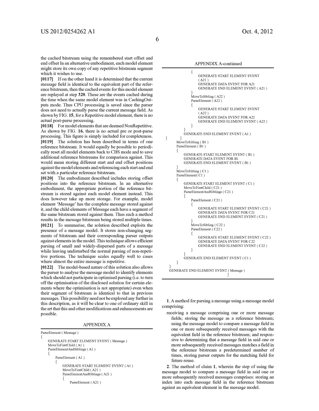 METHOD, APPARATUS AND COMPUTER PROGRAM FOR MODEL-DRIVEN MESSAGE PARSING - diagram, schematic, and image 24