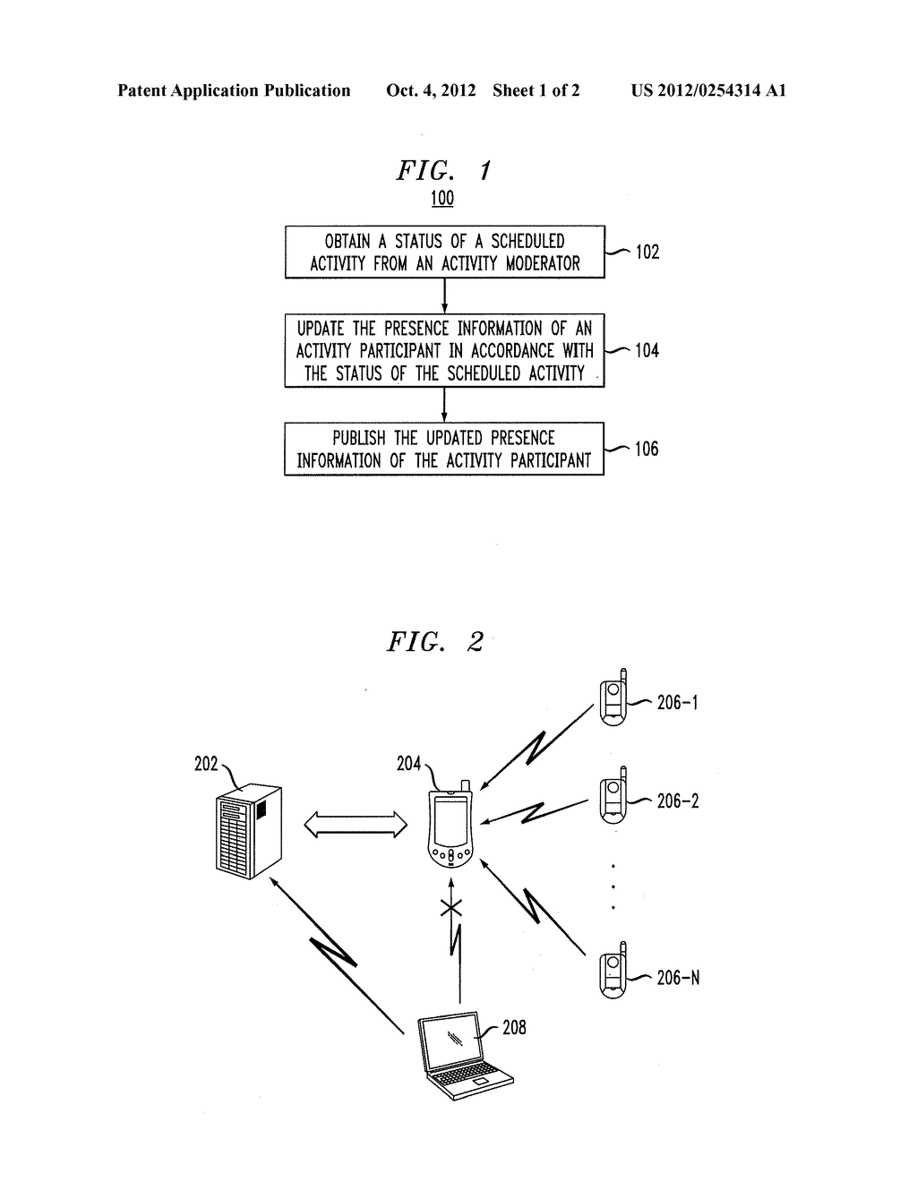 Controlling the Presence Information of Activity Participants - diagram, schematic, and image 02