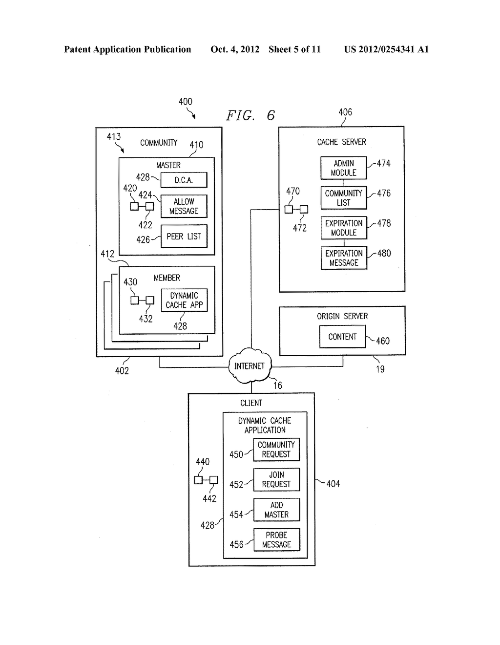 METHOD AND SYSTEM FOR DYNAMIC DISTRIBUTED DATA CACHING - diagram, schematic, and image 06