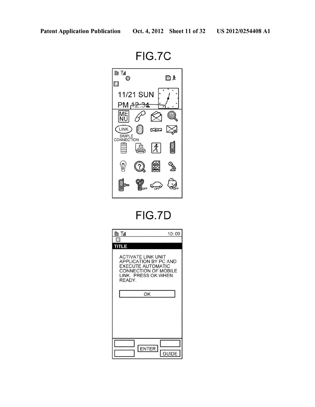 NON-TRANSITORY COMPUTER READABLE STORAGE MEDIUM, INFORMATION COMMUNICATION     DEVICE AND LINK METHOD - diagram, schematic, and image 12