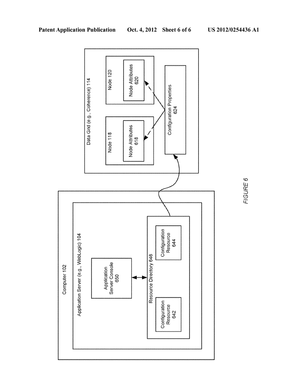 INTEGRATION OF AN APPLICATION SERVER AND DATA GRID - diagram, schematic, and image 07