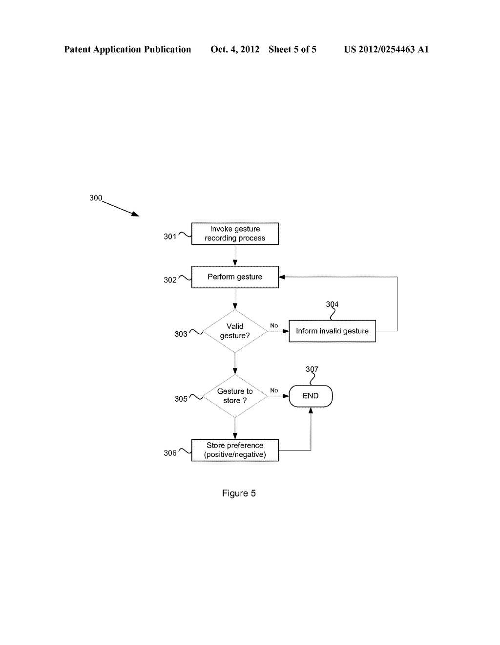 SYSTEM AND METHOD FOR REDIRECTING CONTENT BASED ON GESTURES - diagram, schematic, and image 06