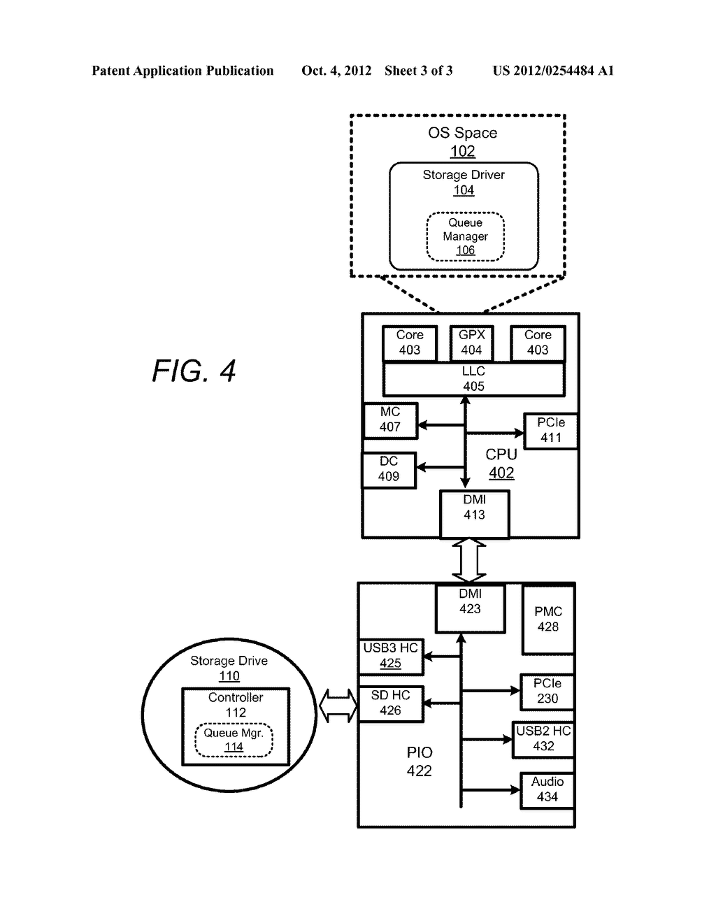 DYNAMIC REASSIGNMENT FOR I/O TRANSFER PROCESSING - diagram, schematic, and image 04