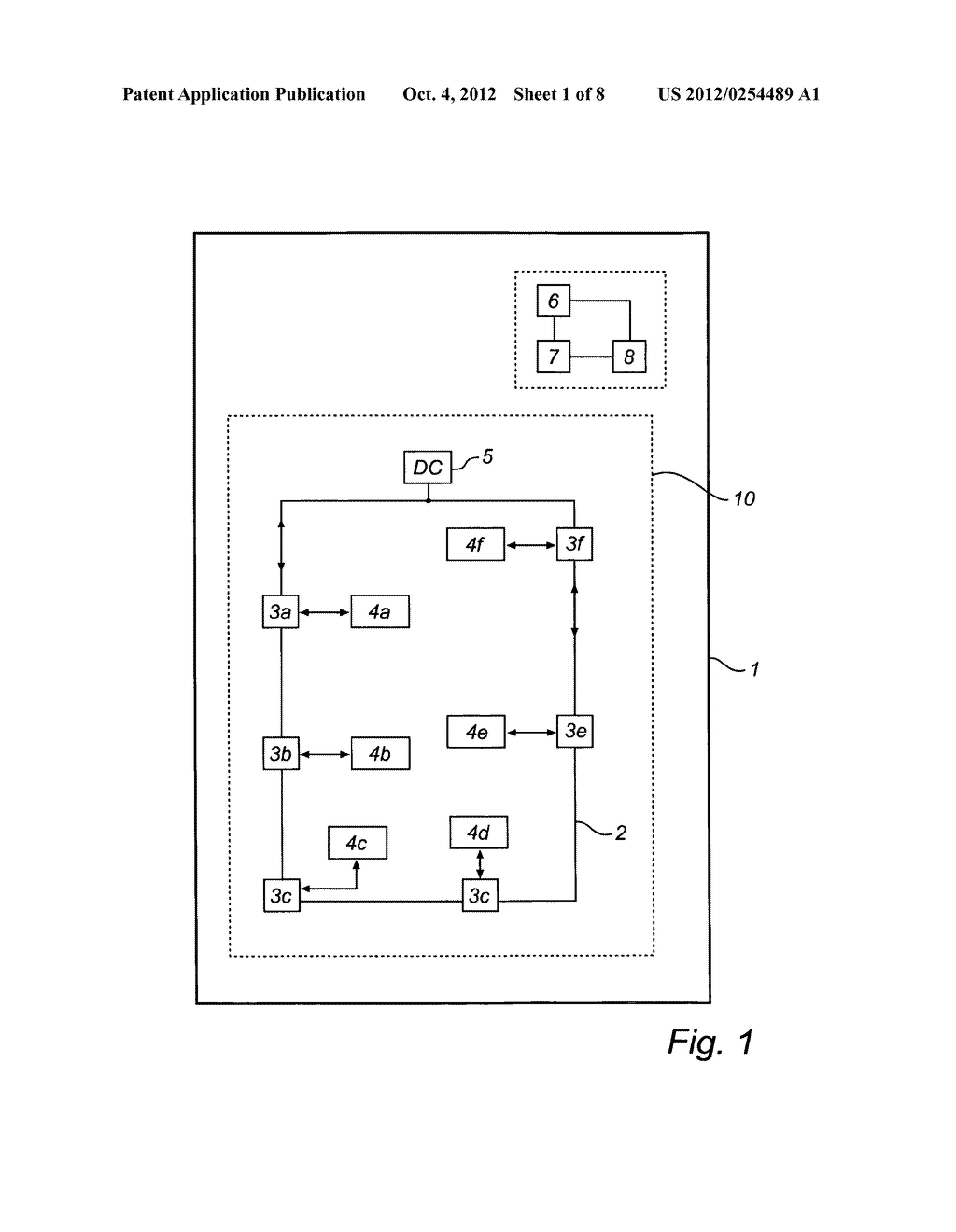 BUS CONTROL FOR A DOMESTIC APPLIANCE - diagram, schematic, and image 02