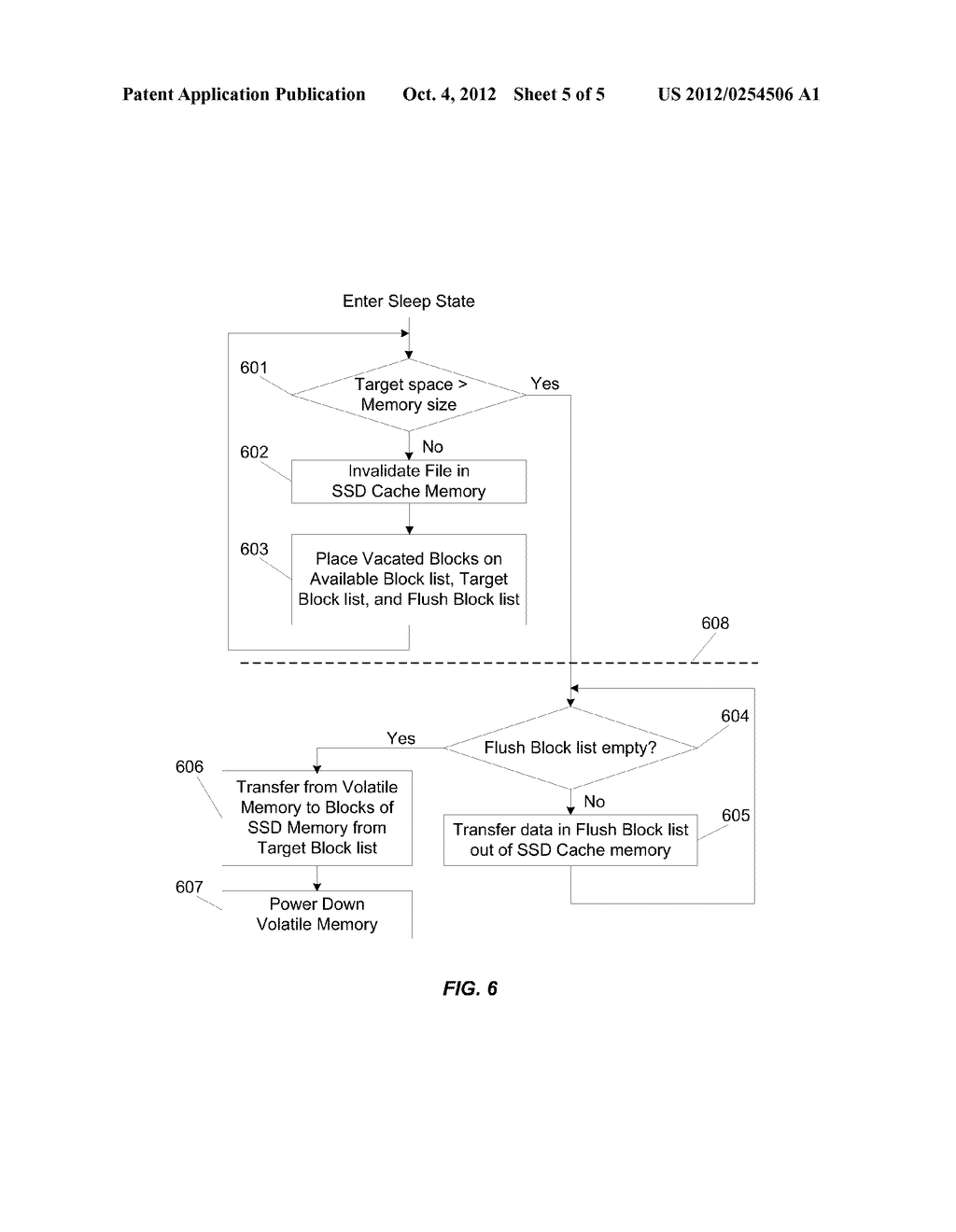 SYSTEM AND METHOD FOR PERFORMING SYSTEM MEMORY SAVE IN TIERED/CACHED     STORAGE - diagram, schematic, and image 06