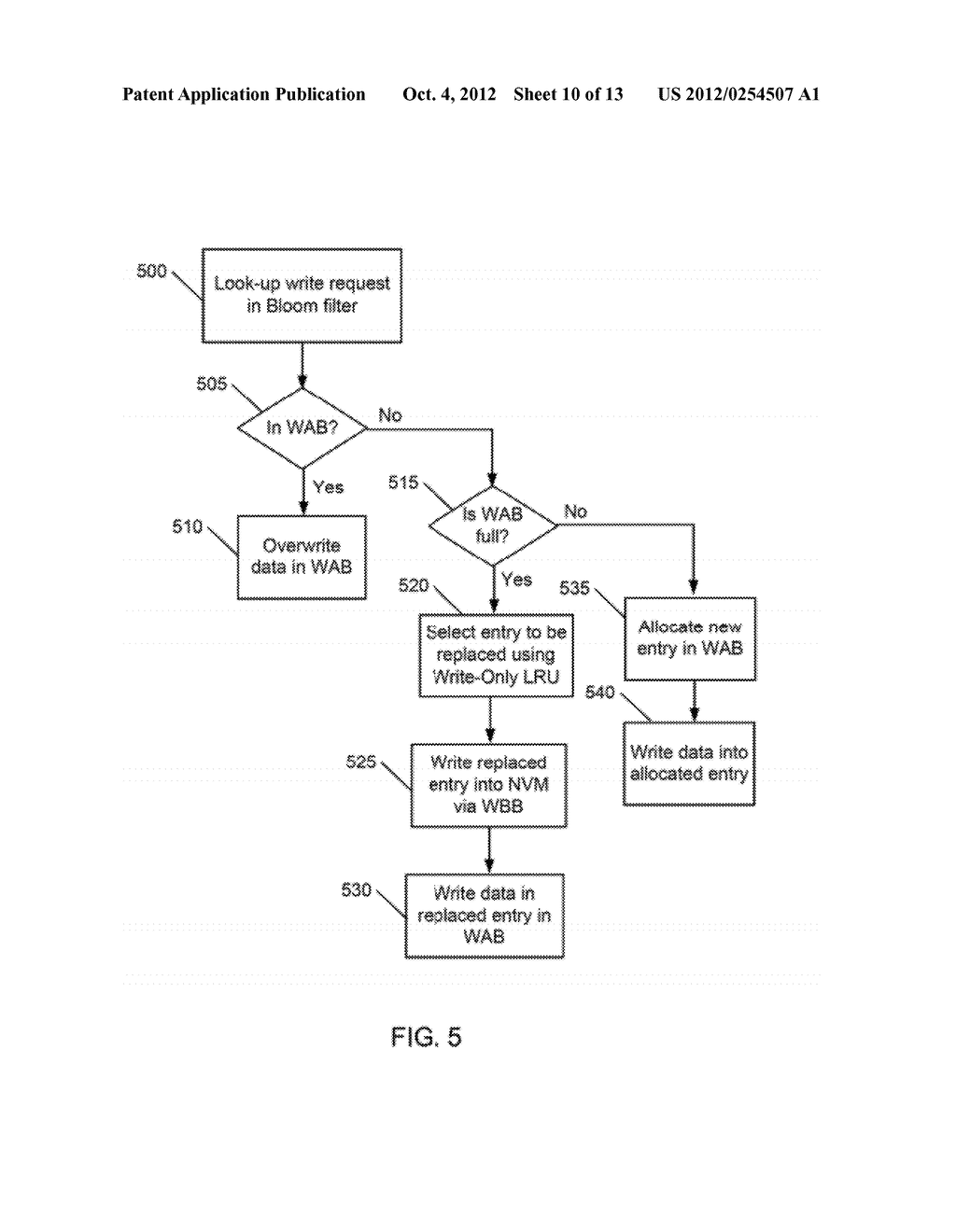 WRITE-ABSORBING BUFFER FOR NON-VOLATILE MEMORY - diagram, schematic, and image 11