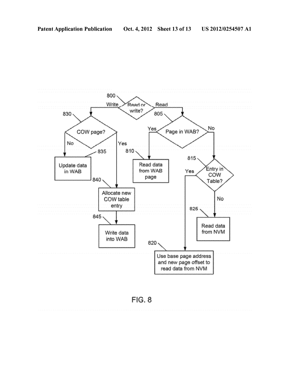 WRITE-ABSORBING BUFFER FOR NON-VOLATILE MEMORY - diagram, schematic, and image 14