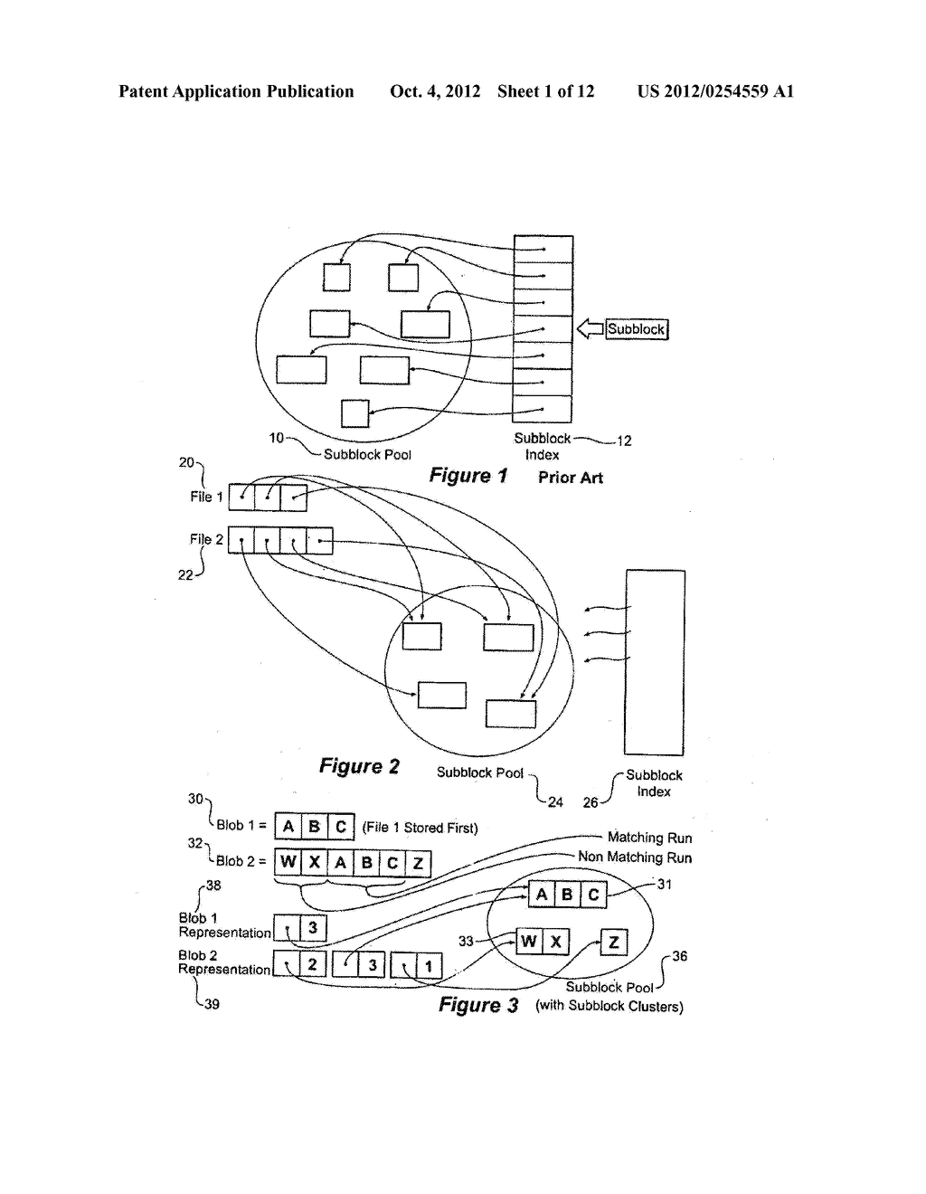Method and Apparatus For Detecting The Presence of Subblocks in a Reduced     Redundancy Storing System - diagram, schematic, and image 02