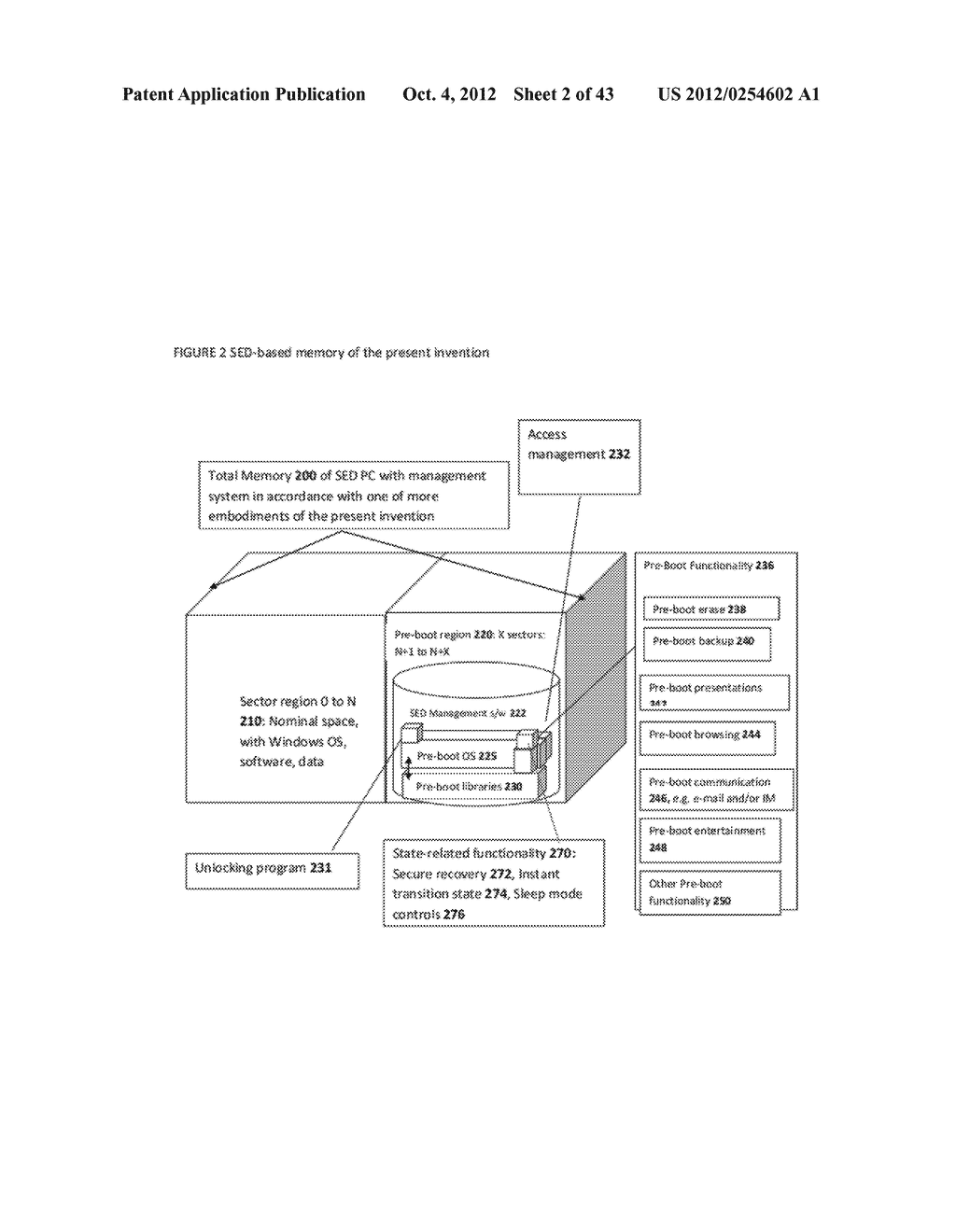 Methods, Systems, and Apparatuses for Managing a Hard Drive Security     System - diagram, schematic, and image 03