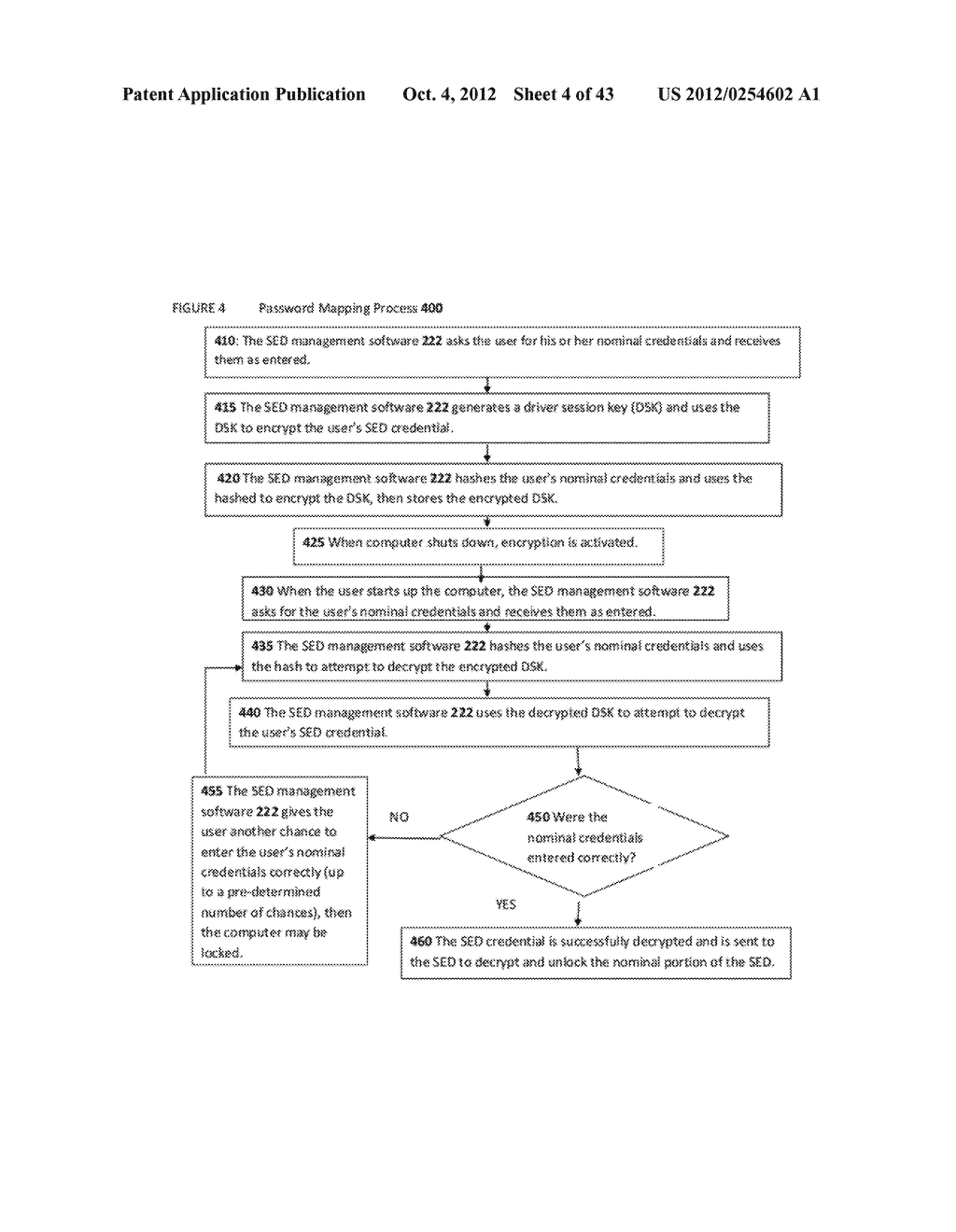 Methods, Systems, and Apparatuses for Managing a Hard Drive Security     System - diagram, schematic, and image 05